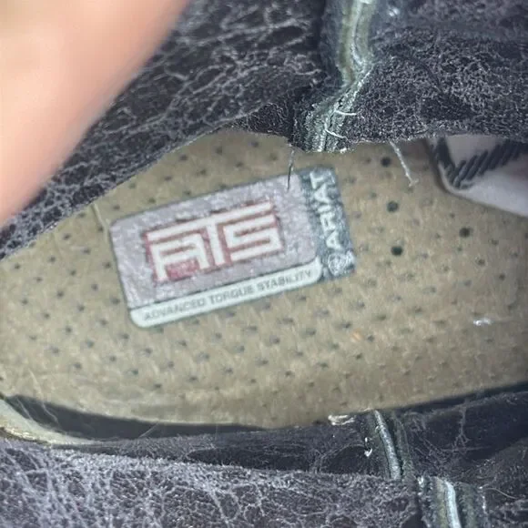 (F) Ariat Men's Comeback Round Toe Western Boots Brown & Black 10016364 - Picture 11 of 15